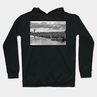 Thurne Dyke in the Norfolk Broads National Park Hoodie